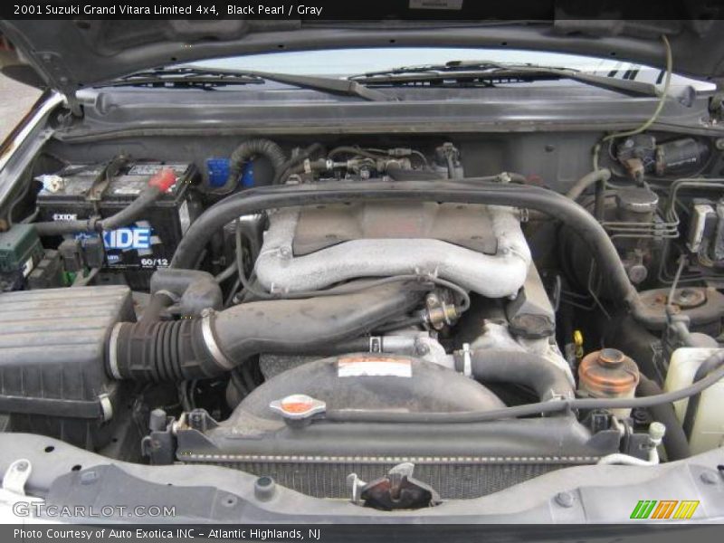 Black Pearl / Gray 2001 Suzuki Grand Vitara Limited 4x4