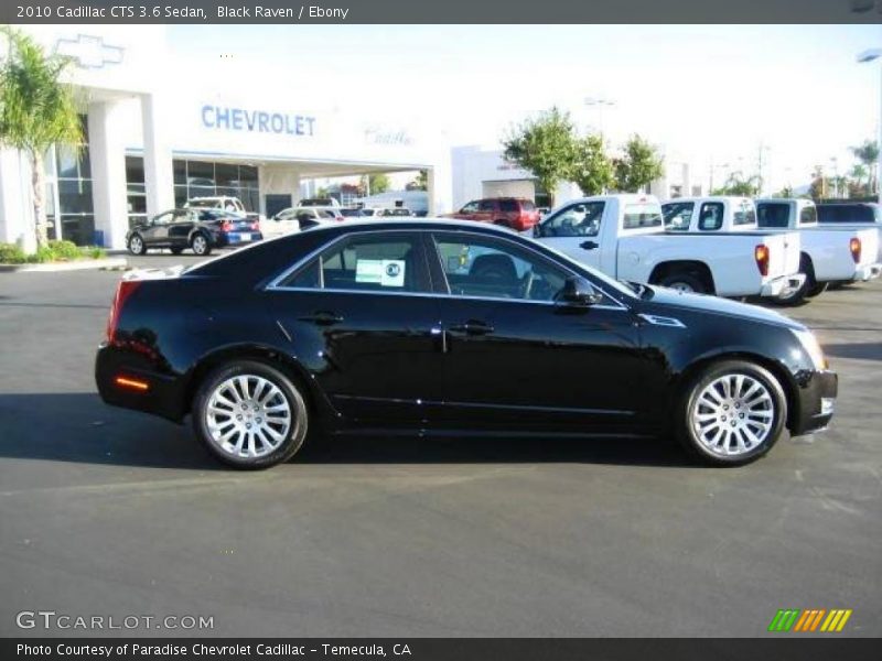 Black Raven / Ebony 2010 Cadillac CTS 3.6 Sedan