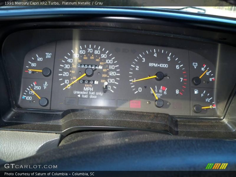  1991 Capri XR2 Turbo XR2 Turbo Gauges