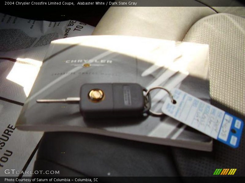 Alabaster White / Dark Slate Gray 2004 Chrysler Crossfire Limited Coupe