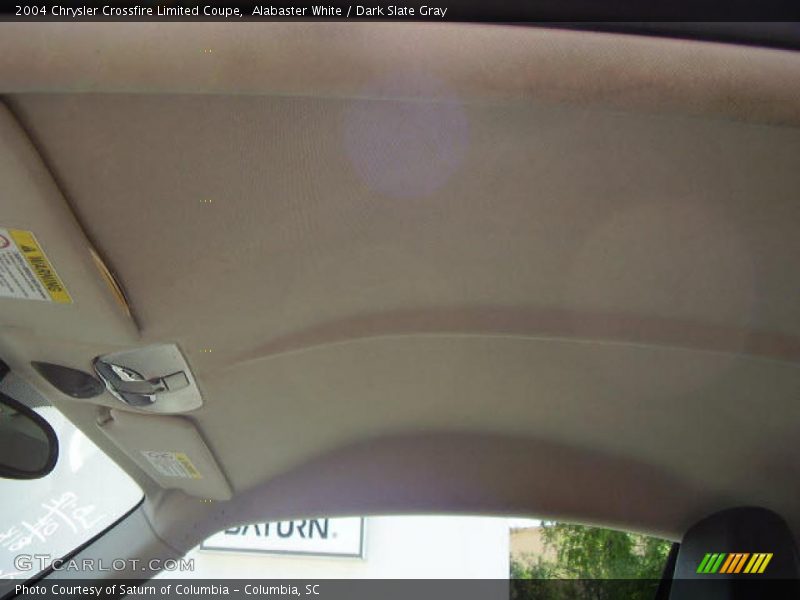 Alabaster White / Dark Slate Gray 2004 Chrysler Crossfire Limited Coupe