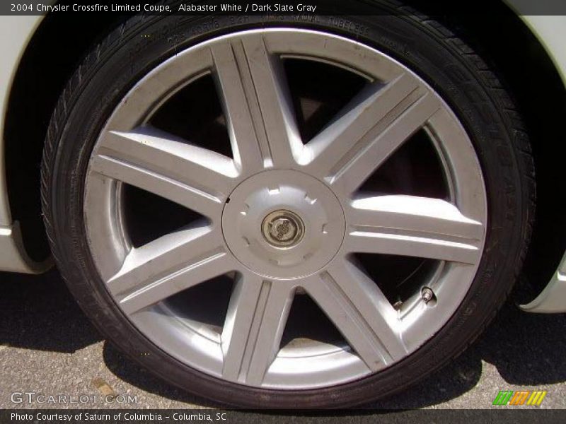 Alabaster White / Dark Slate Gray 2004 Chrysler Crossfire Limited Coupe