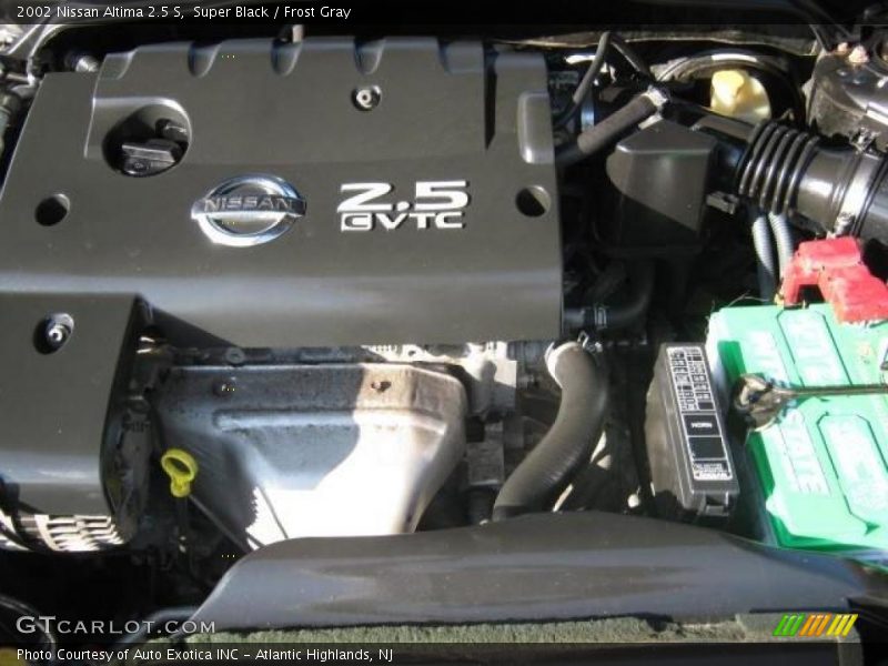 Super Black / Frost Gray 2002 Nissan Altima 2.5 S
