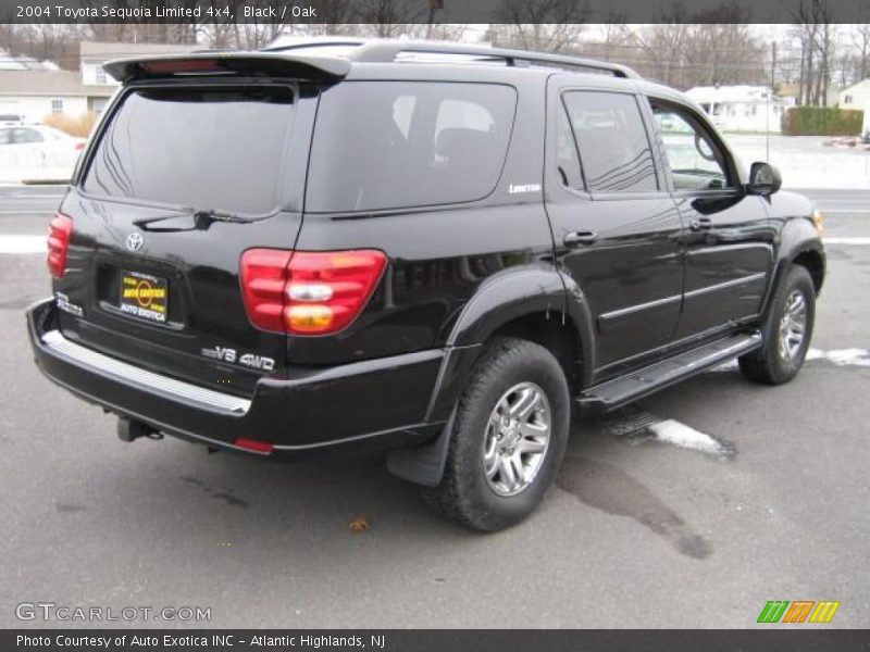 Black / Oak 2004 Toyota Sequoia Limited 4x4