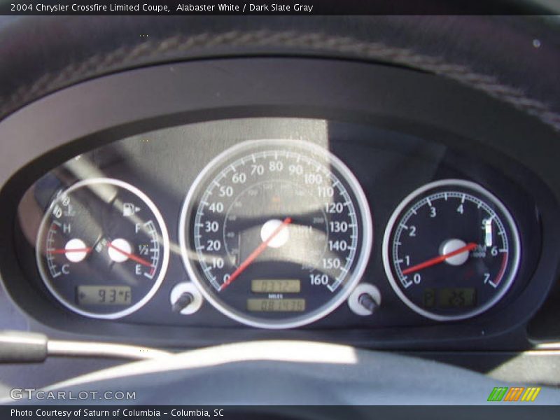 Alabaster White / Dark Slate Gray 2004 Chrysler Crossfire Limited Coupe