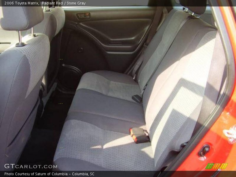 Radiant Red / Stone Gray 2006 Toyota Matrix
