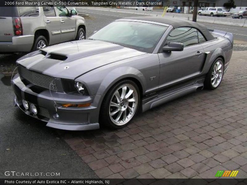 Tungsten Grey Metallic / Dark Charcoal 2006 Ford Mustang Cervini C-500 Convertible