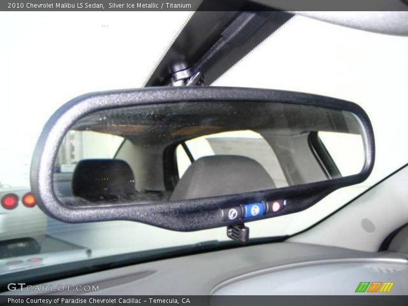 Silver Ice Metallic / Titanium 2010 Chevrolet Malibu LS Sedan