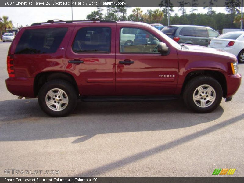 Sport Red Metallic / Light Titanium/Ebony 2007 Chevrolet Tahoe LS