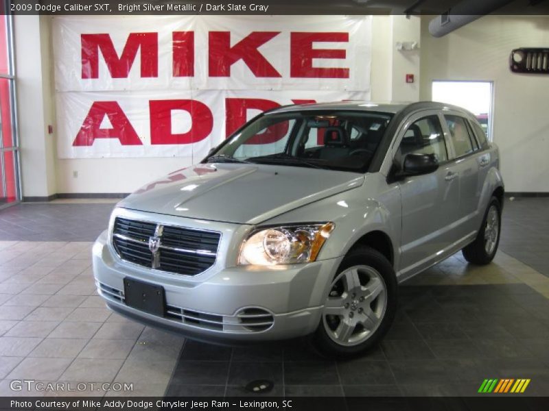 Bright Silver Metallic / Dark Slate Gray 2009 Dodge Caliber SXT