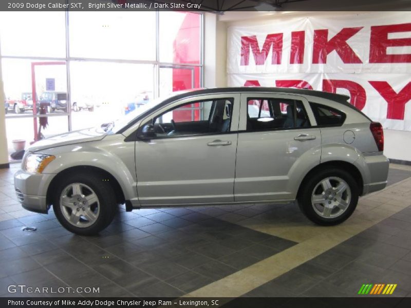 Bright Silver Metallic / Dark Slate Gray 2009 Dodge Caliber SXT