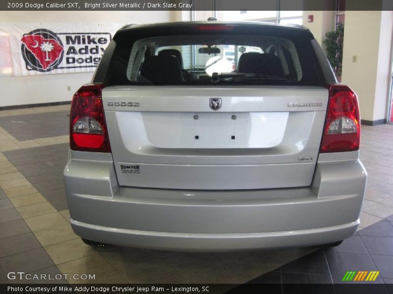 Bright Silver Metallic / Dark Slate Gray 2009 Dodge Caliber SXT