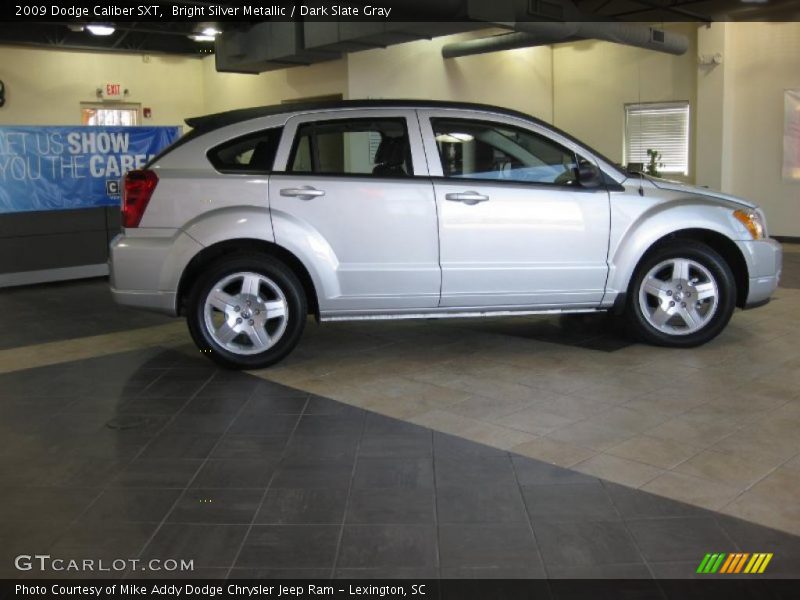 Bright Silver Metallic / Dark Slate Gray 2009 Dodge Caliber SXT