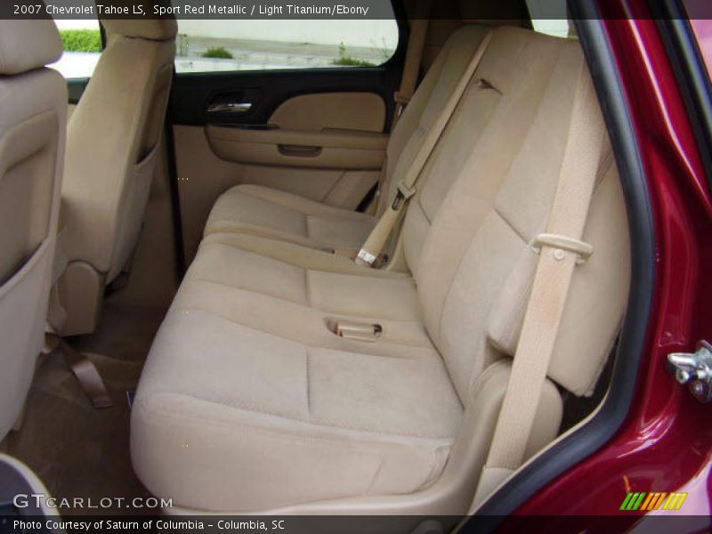 Sport Red Metallic / Light Titanium/Ebony 2007 Chevrolet Tahoe LS