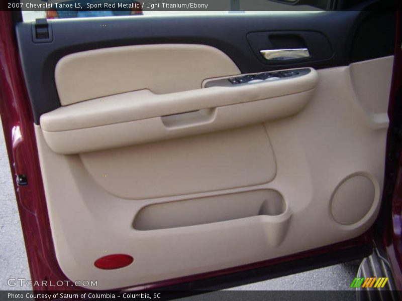 Sport Red Metallic / Light Titanium/Ebony 2007 Chevrolet Tahoe LS