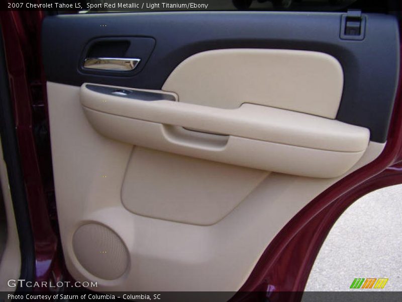 Sport Red Metallic / Light Titanium/Ebony 2007 Chevrolet Tahoe LS