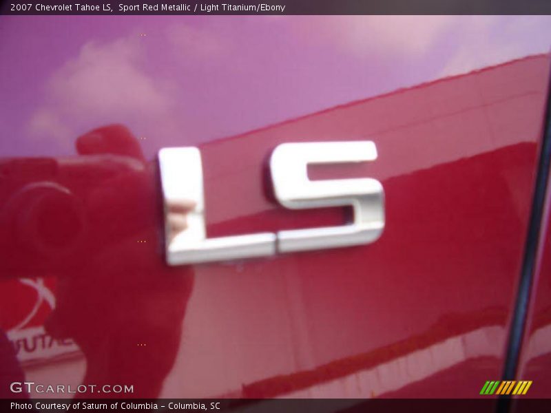 Sport Red Metallic / Light Titanium/Ebony 2007 Chevrolet Tahoe LS