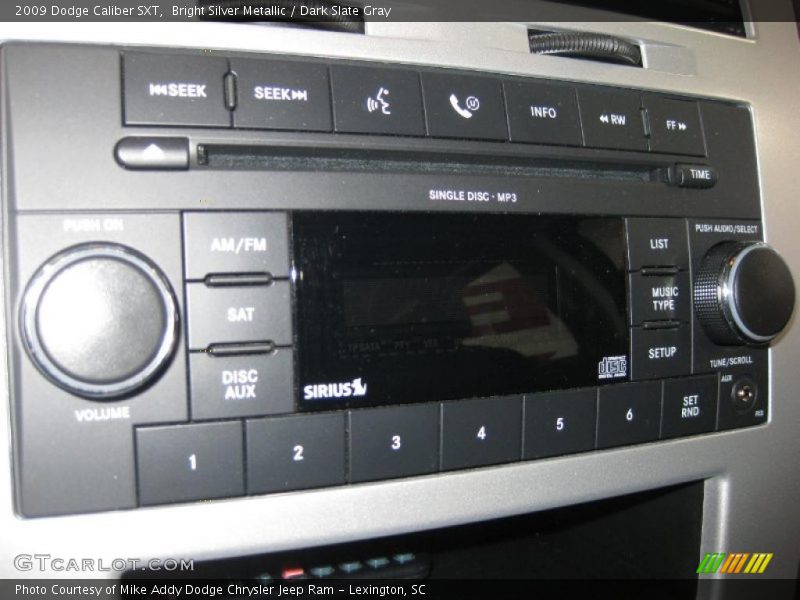 Bright Silver Metallic / Dark Slate Gray 2009 Dodge Caliber SXT