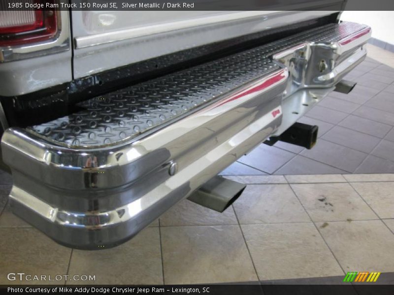 Silver Metallic / Dark Red 1985 Dodge Ram Truck 150 Royal SE