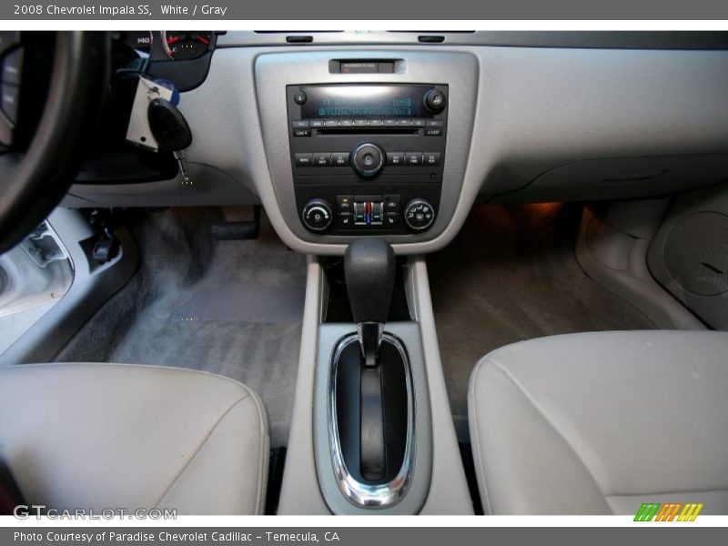 White / Gray 2008 Chevrolet Impala SS