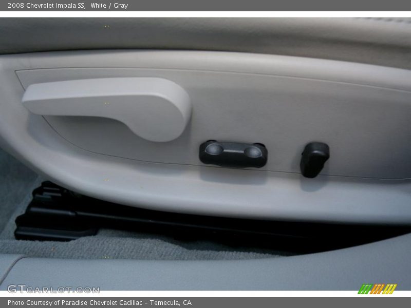 White / Gray 2008 Chevrolet Impala SS