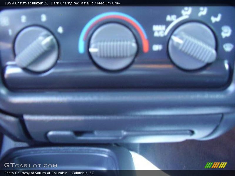 Dark Cherry Red Metallic / Medium Gray 1999 Chevrolet Blazer LS