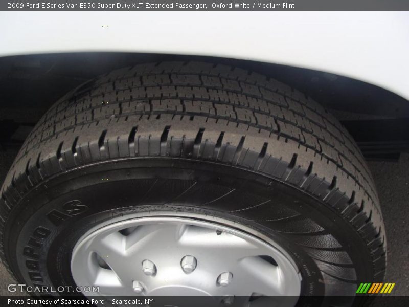 Oxford White / Medium Flint 2009 Ford E Series Van E350 Super Duty XLT Extended Passenger