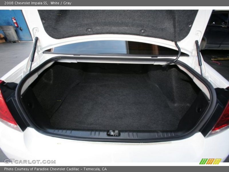 White / Gray 2008 Chevrolet Impala SS