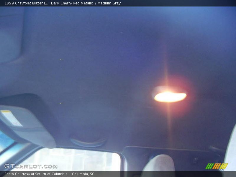 Dark Cherry Red Metallic / Medium Gray 1999 Chevrolet Blazer LS