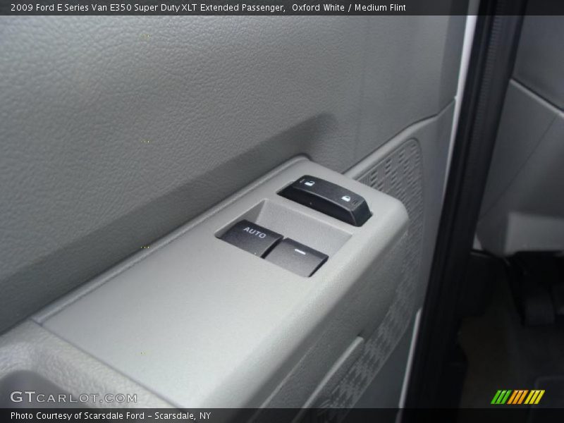 Oxford White / Medium Flint 2009 Ford E Series Van E350 Super Duty XLT Extended Passenger