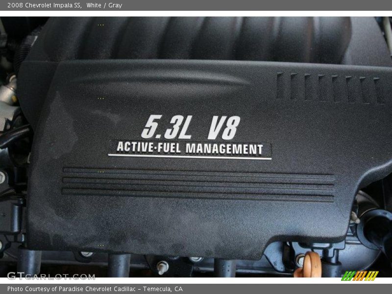White / Gray 2008 Chevrolet Impala SS