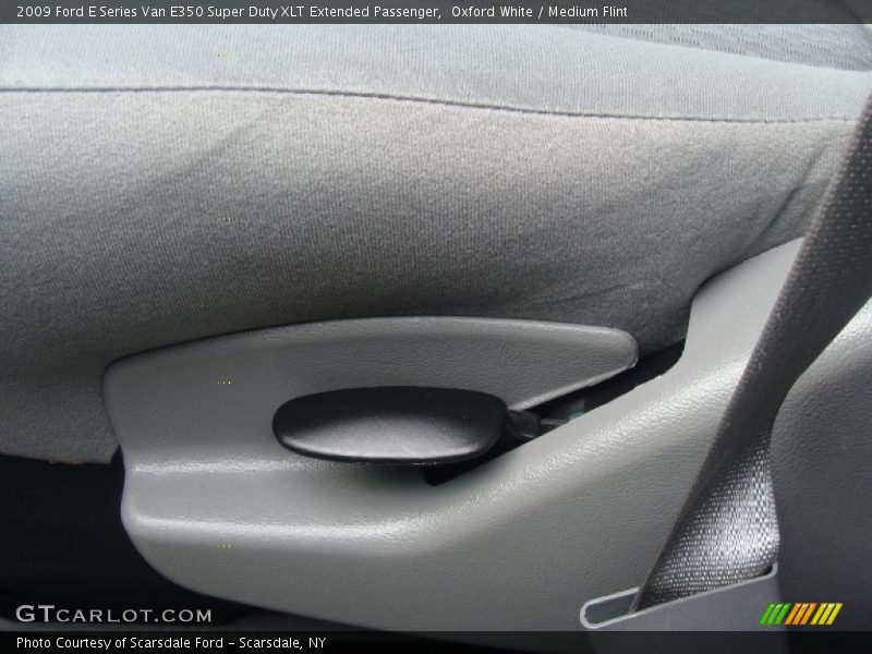 Oxford White / Medium Flint 2009 Ford E Series Van E350 Super Duty XLT Extended Passenger