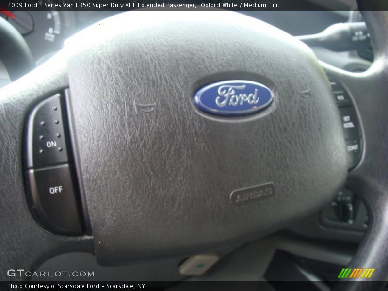 Oxford White / Medium Flint 2009 Ford E Series Van E350 Super Duty XLT Extended Passenger