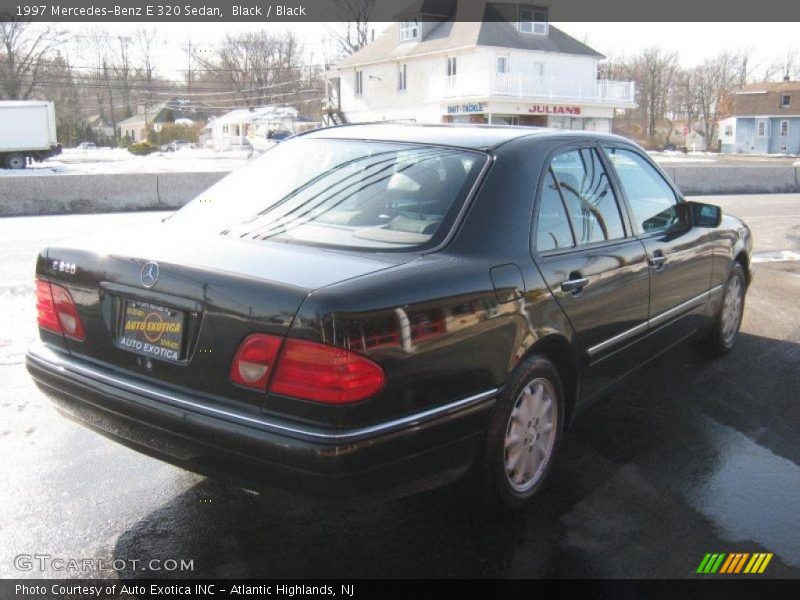 Black / Black 1997 Mercedes-Benz E 320 Sedan