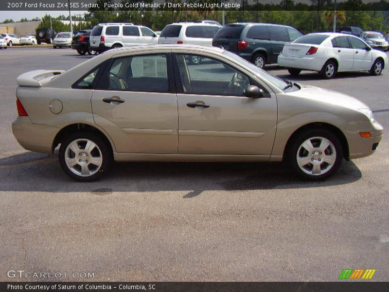 Pueblo Gold Metallic / Dark Pebble/Light Pebble 2007 Ford Focus ZX4 SES Sedan