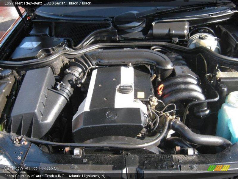 Black / Black 1997 Mercedes-Benz E 320 Sedan
