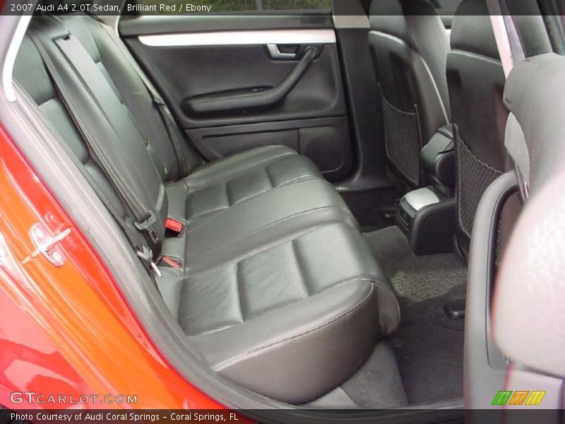 Brilliant Red / Ebony 2007 Audi A4 2.0T Sedan