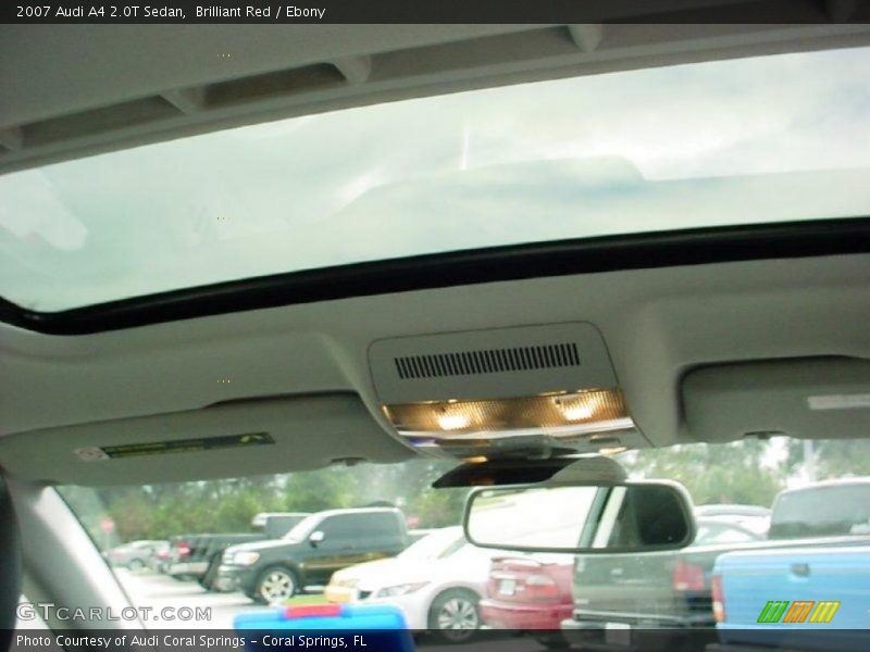Brilliant Red / Ebony 2007 Audi A4 2.0T Sedan