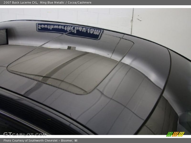 Ming Blue Metallic / Cocoa/Cashmere 2007 Buick Lucerne CXL