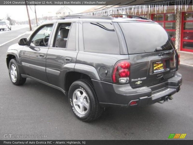 Indigo Blue Metallic / Medium Pewter 2004 Chevrolet TrailBlazer LS 4x4