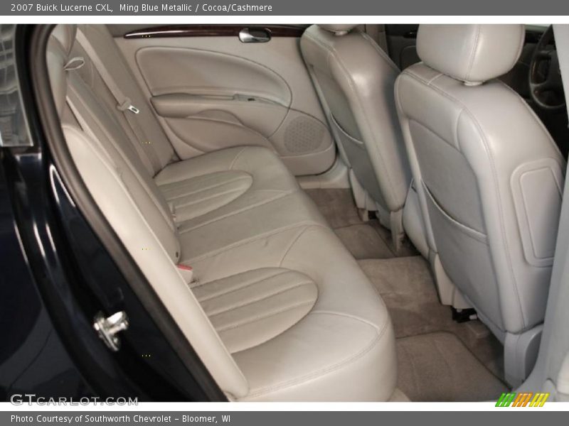 Ming Blue Metallic / Cocoa/Cashmere 2007 Buick Lucerne CXL