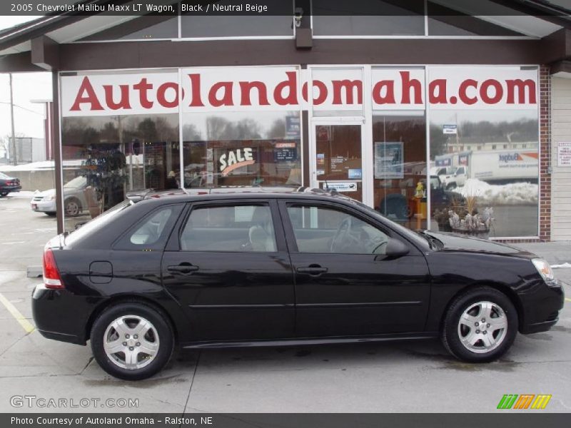 Black / Neutral Beige 2005 Chevrolet Malibu Maxx LT Wagon
