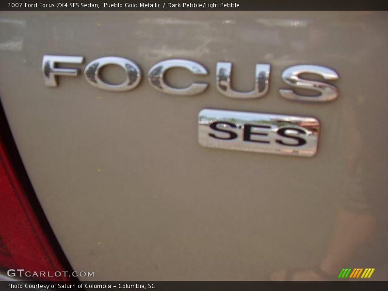 Pueblo Gold Metallic / Dark Pebble/Light Pebble 2007 Ford Focus ZX4 SES Sedan