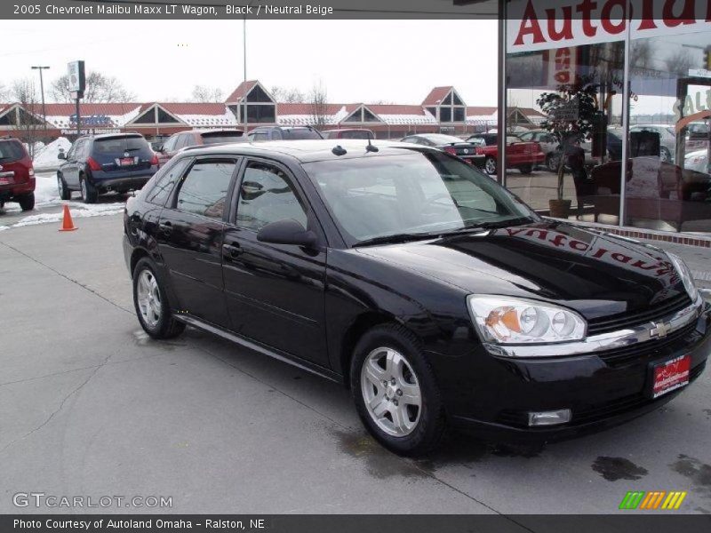 Black / Neutral Beige 2005 Chevrolet Malibu Maxx LT Wagon