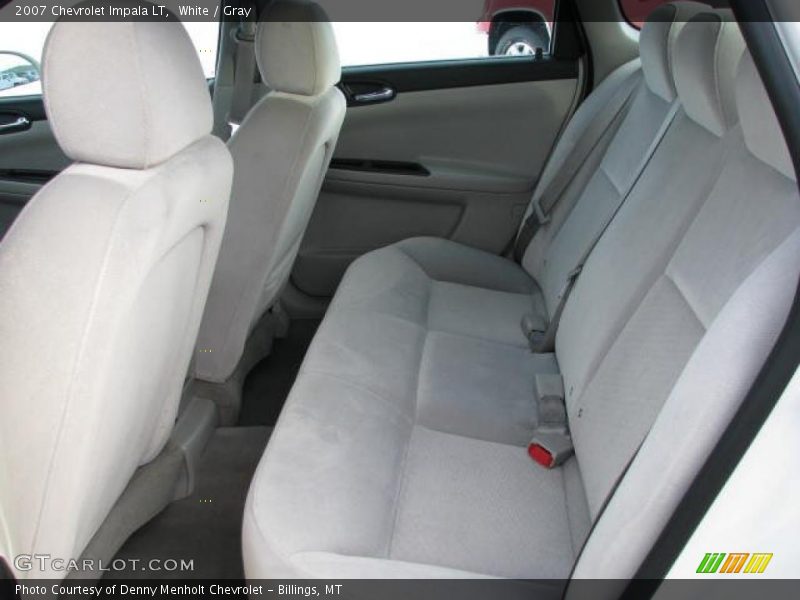 White / Gray 2007 Chevrolet Impala LT
