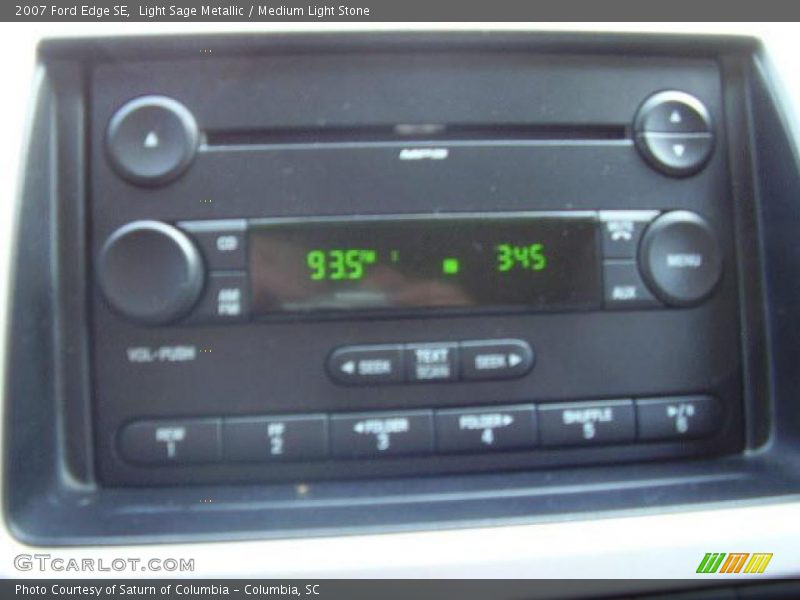 Light Sage Metallic / Medium Light Stone 2007 Ford Edge SE