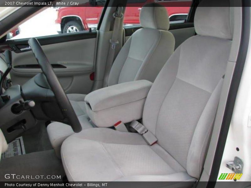 White / Gray 2007 Chevrolet Impala LT