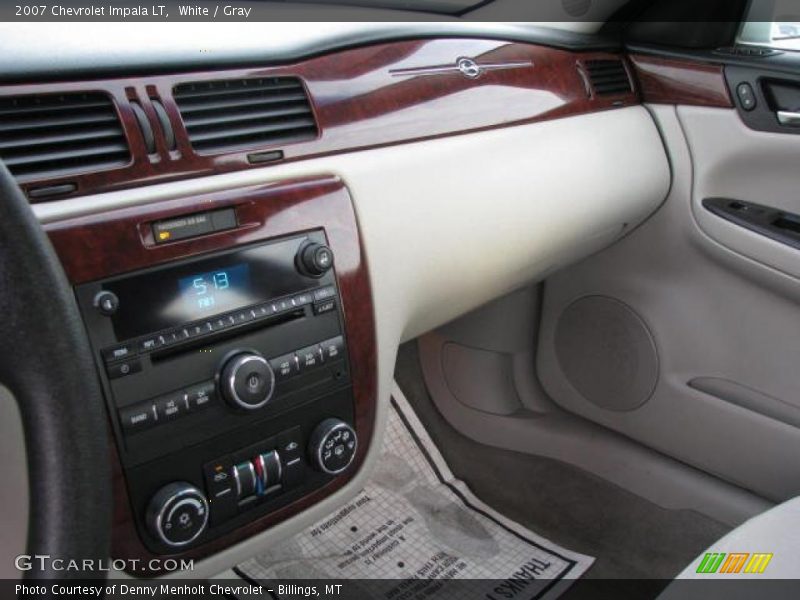 White / Gray 2007 Chevrolet Impala LT
