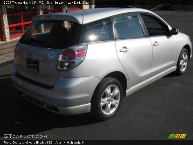Silver Streak Mica / Dark Gray 2005 Toyota Matrix XR AWD