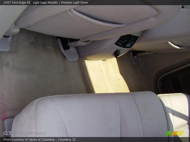 Light Sage Metallic / Medium Light Stone 2007 Ford Edge SE